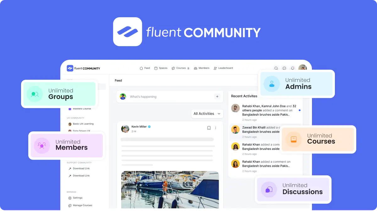 FluentCommunity For The Super-fast Community Plugin