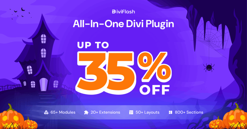 DiviFlash, Halloween deal