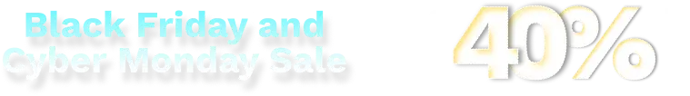 Black Friday UP To 40% OFF