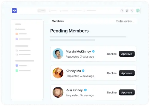 FluentCommunity User Approval