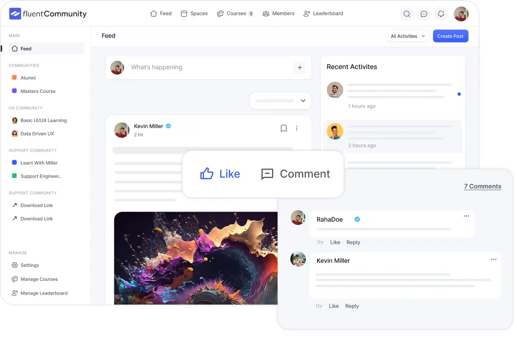 Build & Manage Your Own Community