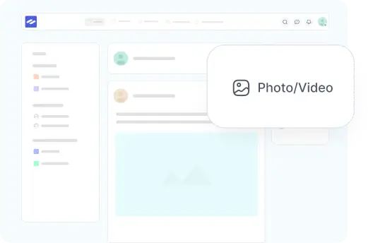 file upload feature of fluentcommunity