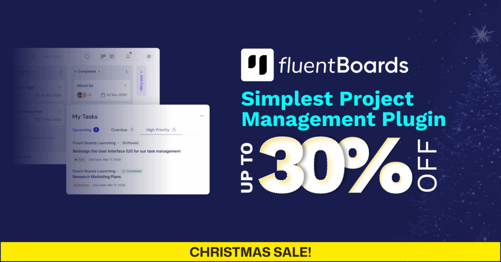 FluentBoards, WordPress