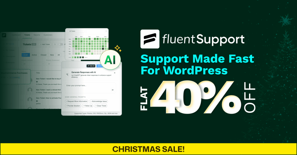 Fluent Support, WordPress