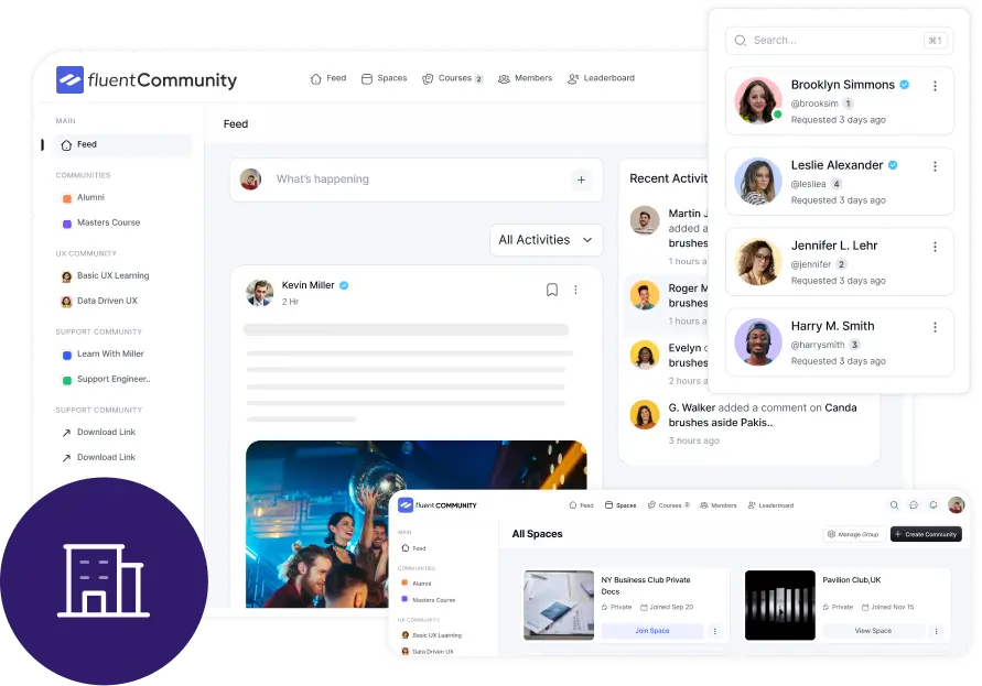 FluentCommunity for Club & Org