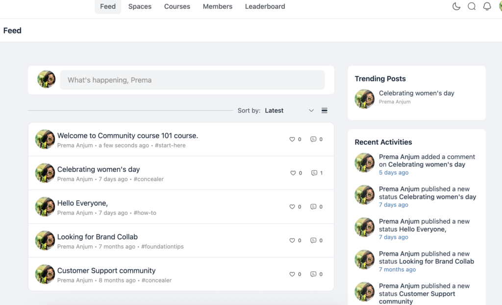 community course 101, fluentcommunity, wordpress
