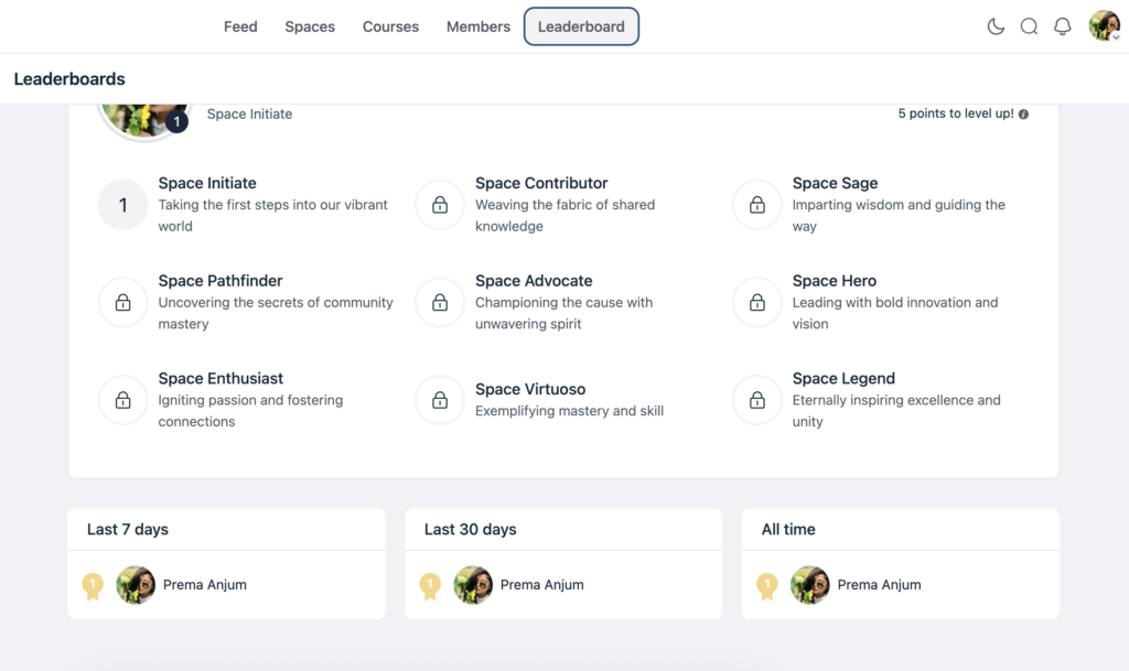 leaderboard, wordpress
