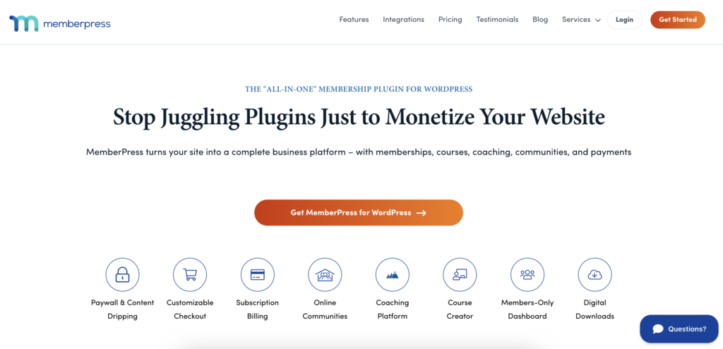 Memberpress, wordpress
