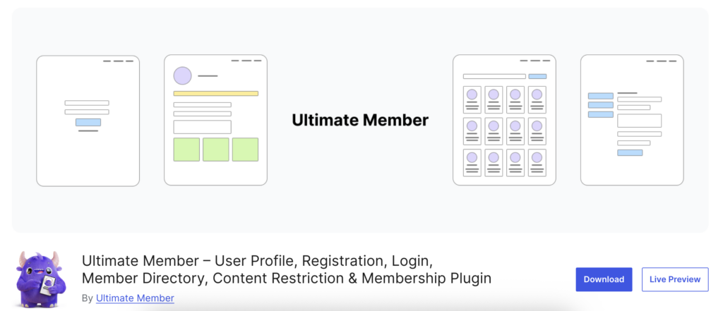 Ultimate Member, WordPress