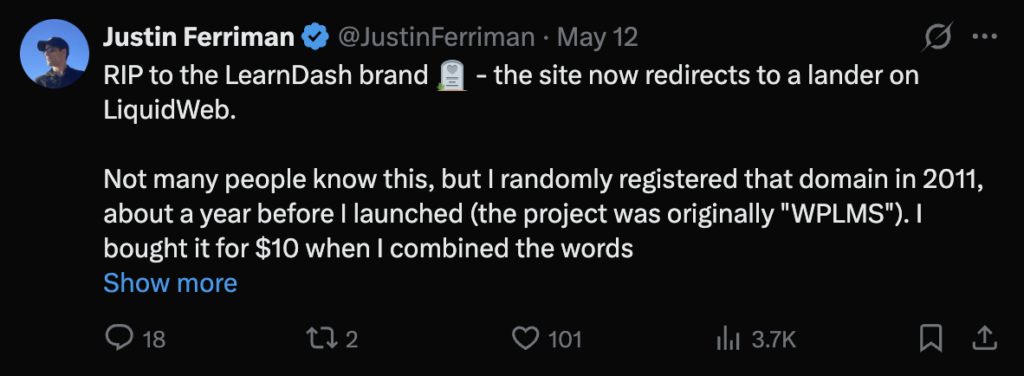 Justin Ferriman, founder LearnDash