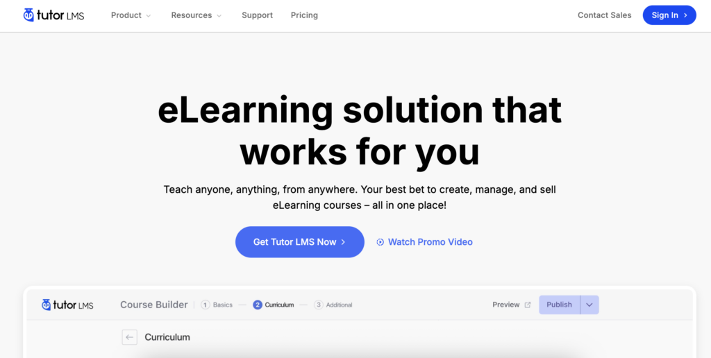 TutorLMS, LearnDash alternative
