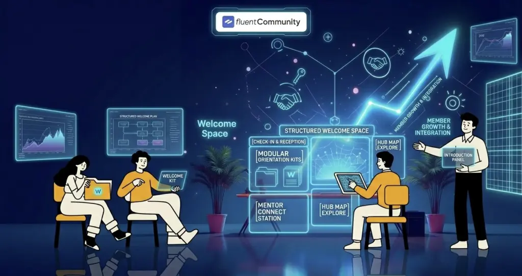 space, wordpress, fluentcommunity