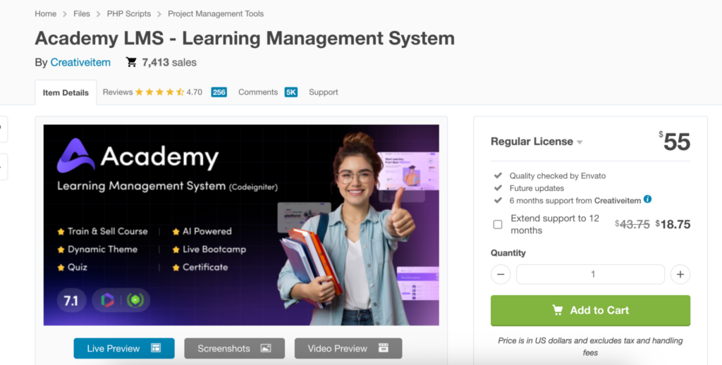 AcademyLMS, WordPress Course plugin
