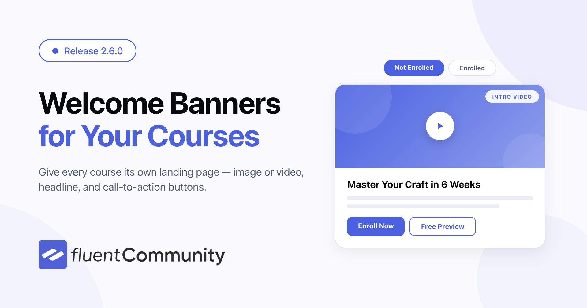 FluentCommunity 2.6.0