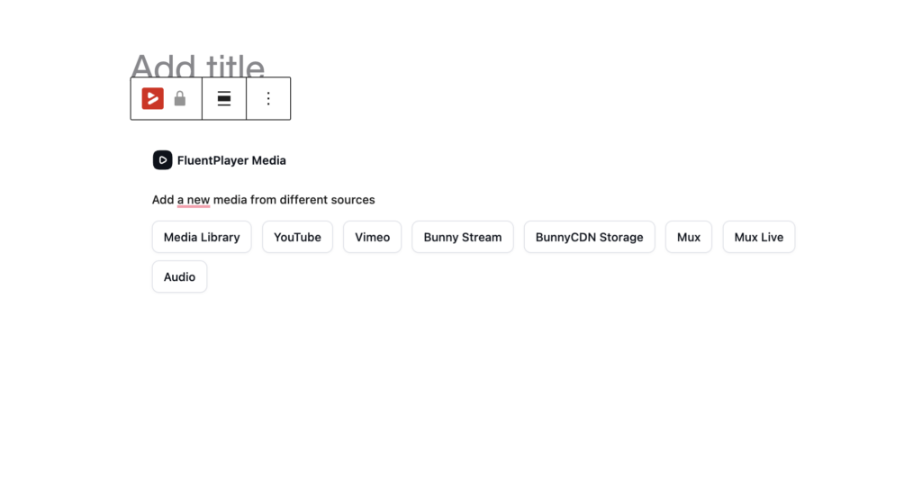 FluentPlayer Media