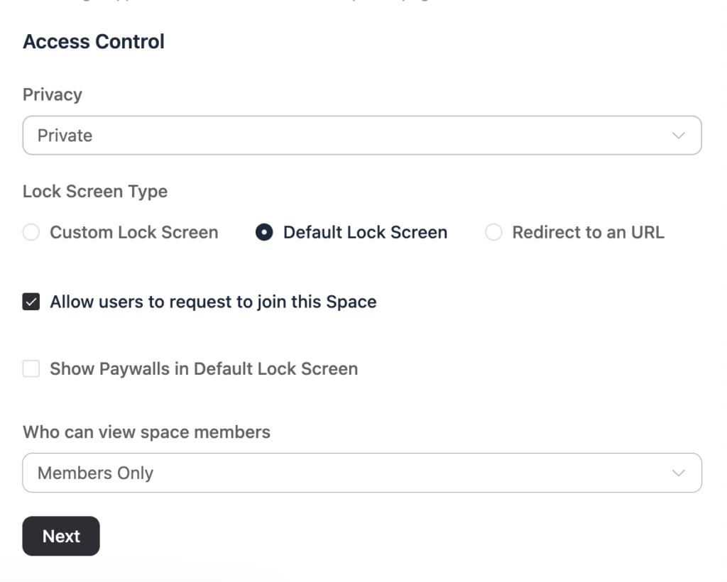 Space Access Control, WordPress