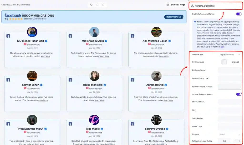 schema snippet