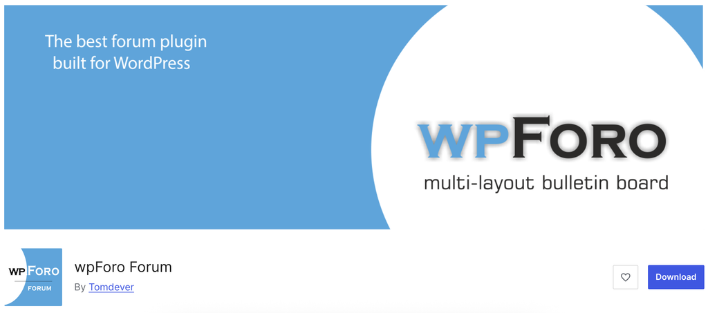 wpForo Forum, WordPress