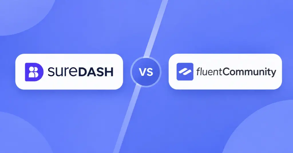 SureDash vs FluentCart