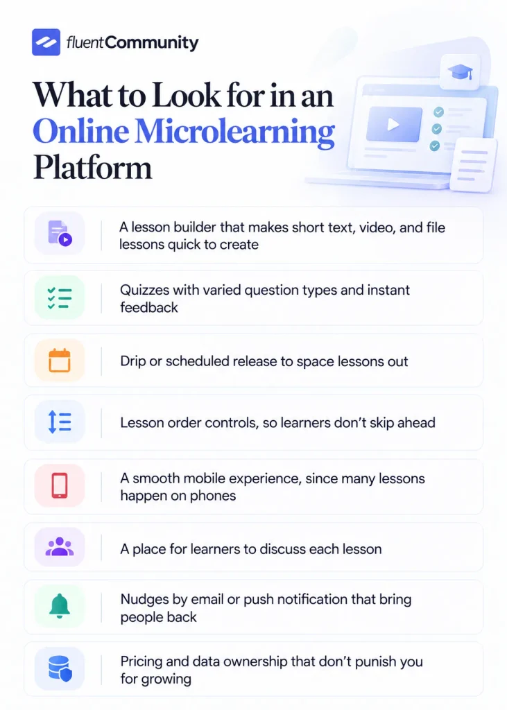 What to Look for in an Online Microlearning Platform